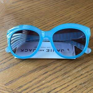 Janie and Jack Light Blue Ages 4 and Up Children Sunglasses NWT